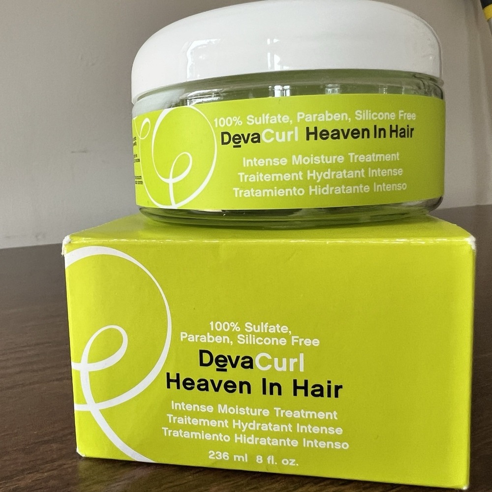 DevaCurl Heaven In Hair 8 oz Intense Moisture Deep Conditioning Mask – NEW